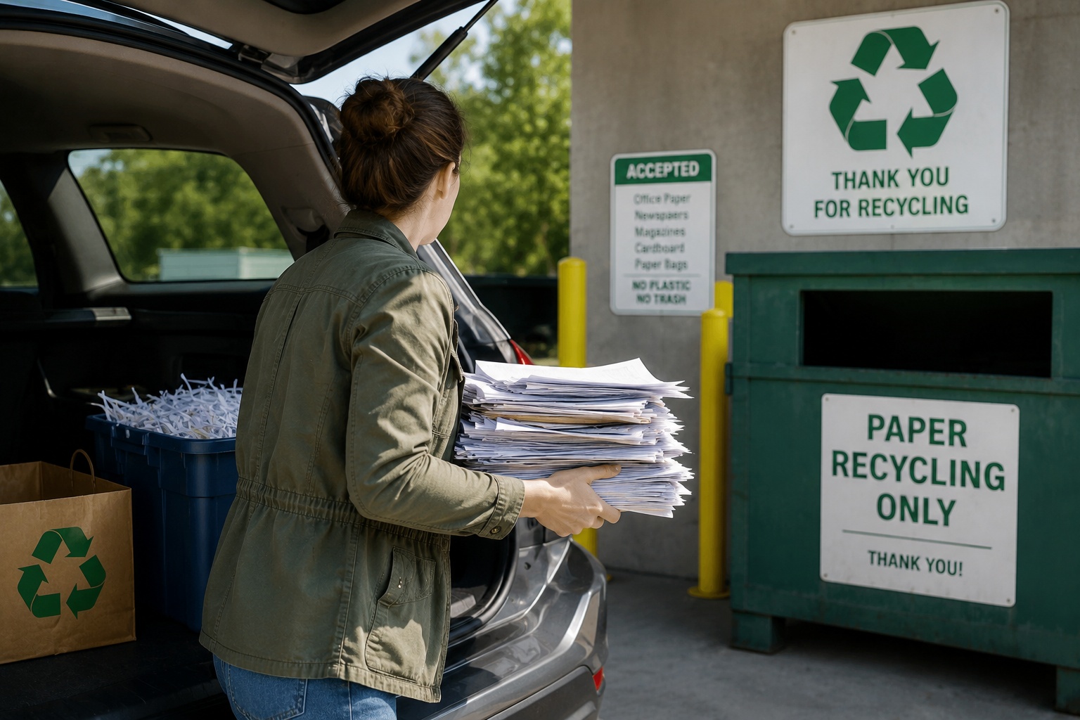 Where to Drop Off Bulk Paper for Recycling in New Jersey
