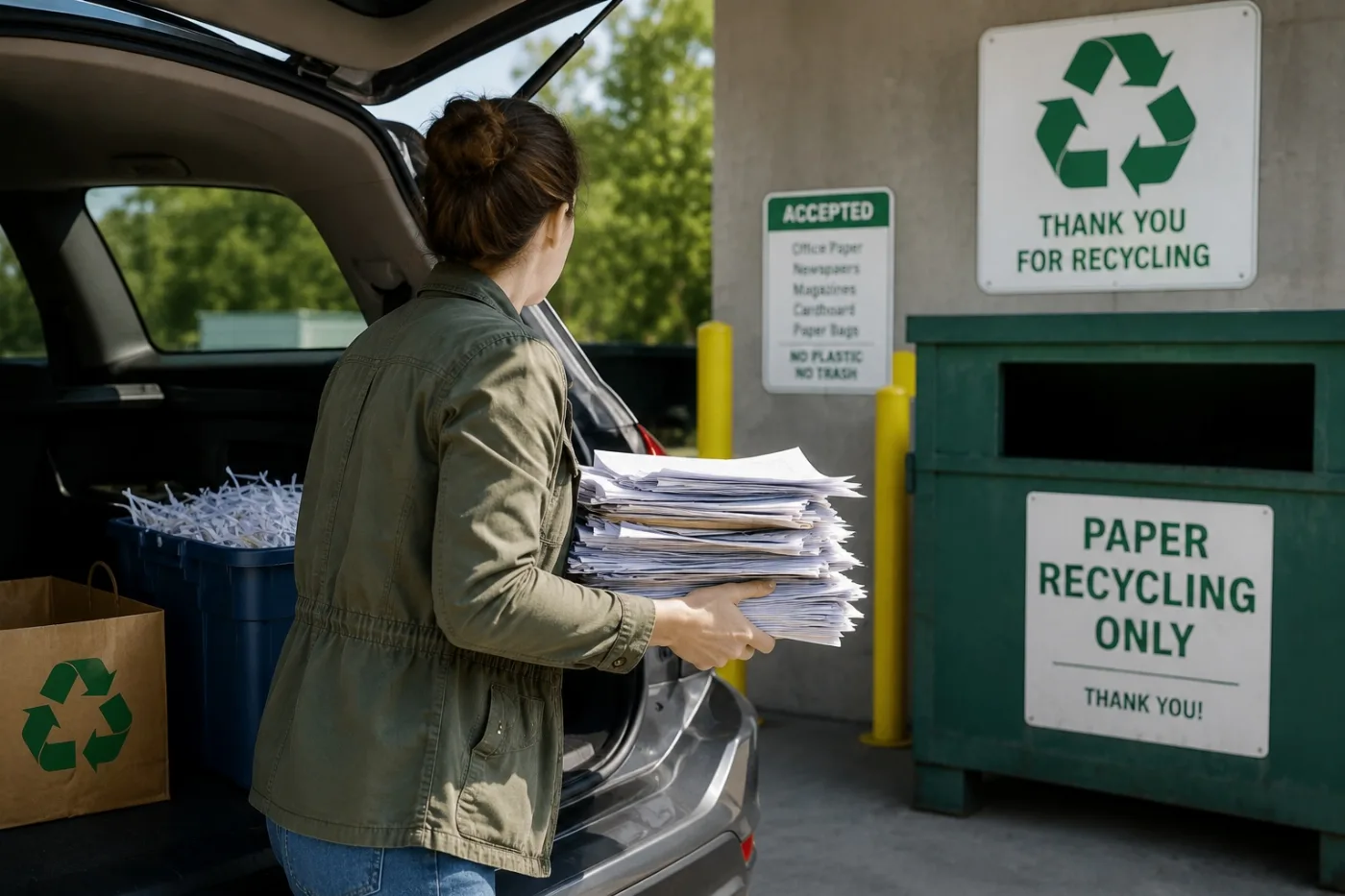 Where to Drop Off Bulk Paper for Recycling in New Jersey